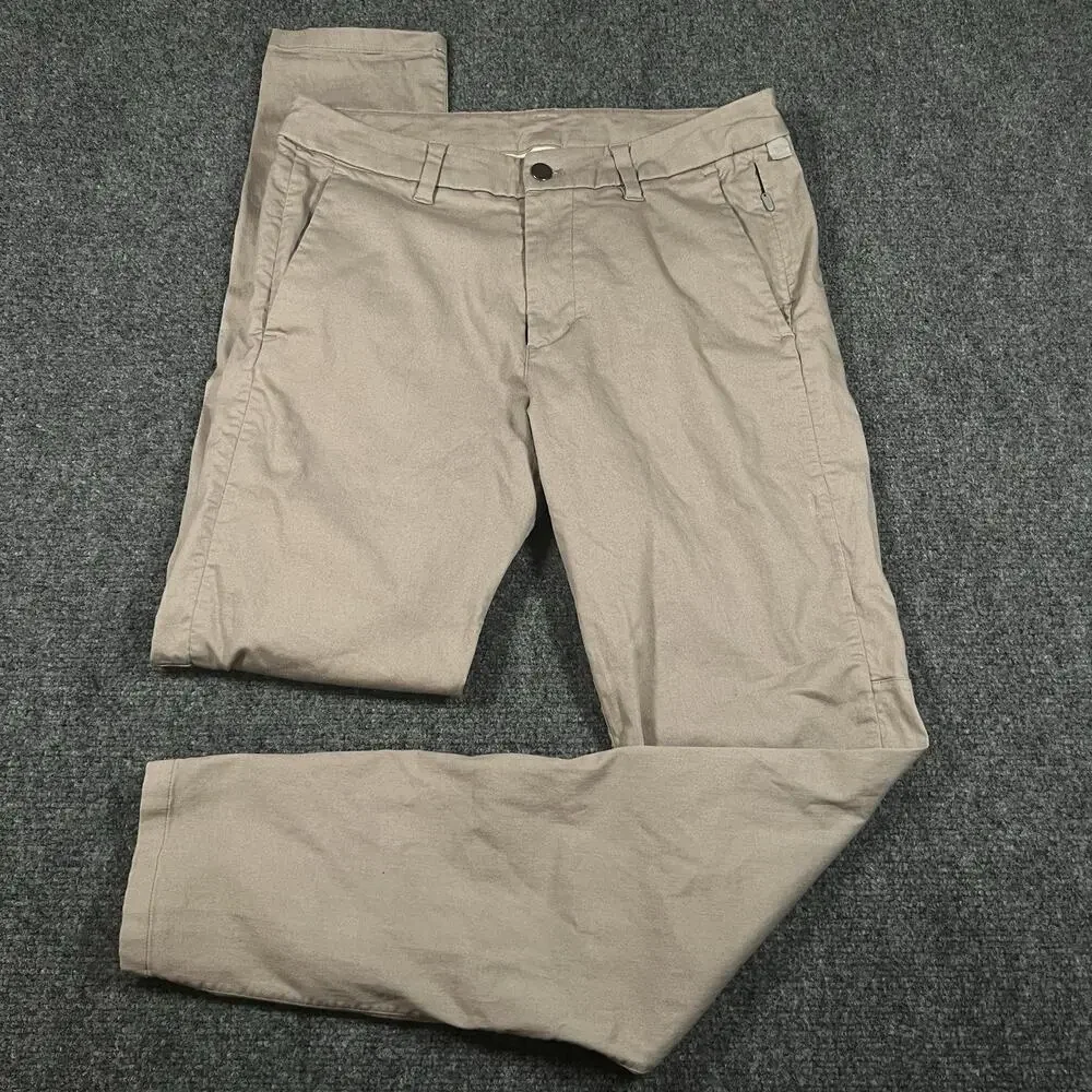 Lululemon Pants Mens 30 Gray ABC Slim Fit Commission Warpstreme Golf LM5ABXS